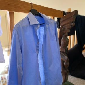 Armani Collezioni Slim-Fit Spread-Collar Shirt